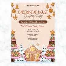 Gingerbread House Decorating Party Bruin