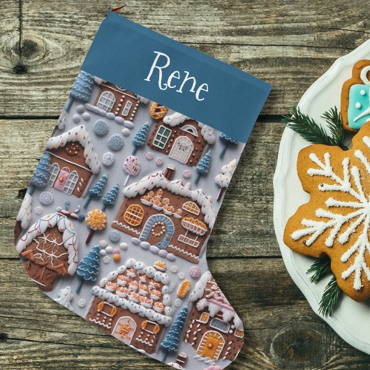 Gingerbread House Grote kerstkous Kerstsok