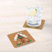 Gingerbread House Onderzetters (Insitu)