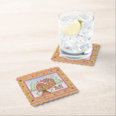 Gingerbread House Papier Onderzetters (Insitu)