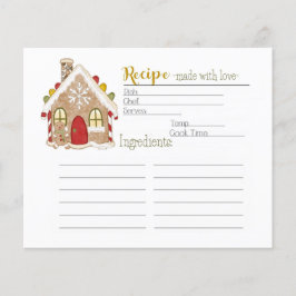 Gingerbread House Recept Kaart