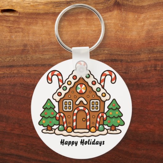 Gingerbread House  Sleutelhanger (Voorkant)