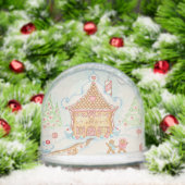 Gingerbread House Snow Globe  (Noël)