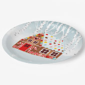 Gingerbread House Verjaardagsfeestje Bord (Gekanteld)