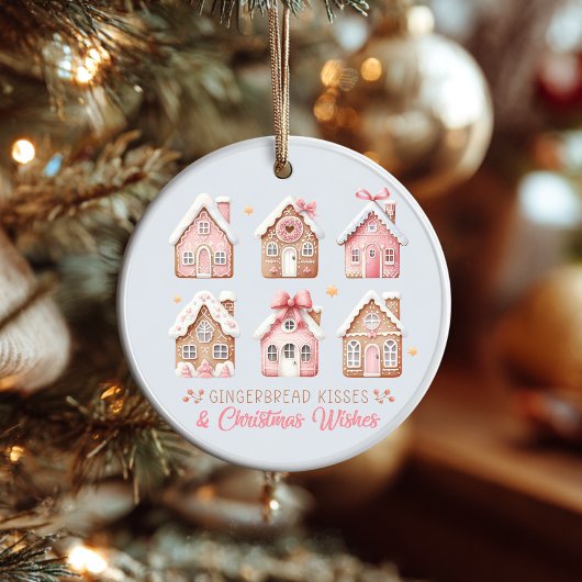 Gingerbread Houses Christmas Ornament