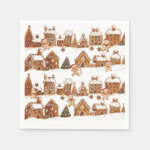 Gingerbread Houses Man Cookies Christmas Village