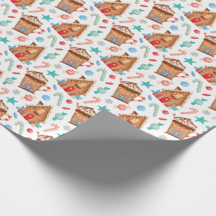 Gingerbread Huis Cadeaupapier