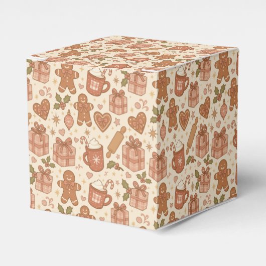 Gingerbread Joy Bedankdoosjes (Voorkant Zijde)