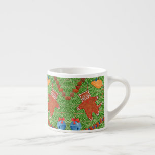 GINGERBREAD KAT Espresso Cup Kop