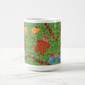 GINGERBREAD KAT Tall White Mok (Center)