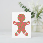 Gingerbread kerstkaart (Staand voorkant)
