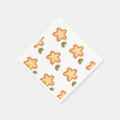 Gingerbread Kerstkoekje Servet (Hoek)