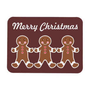 Gingerbread Kerstmagneet Magneet