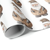 Gingerbread Kerstman Kerstmis Cadeaupapier (Rol Hoek)