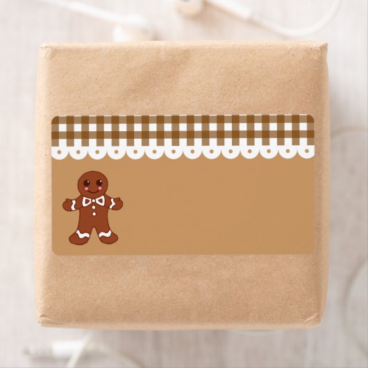 Gingerbread Keukenlabel Etiket (Insitu)