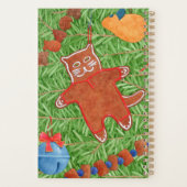 GINGERBREAD KITTY 5.5x8.5 Planificateur (Dos)