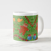 GINGERBREAD KITTY Big White Mug (Devant droit)