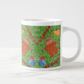 GINGERBREAD KITTY Big White Mug (Droite)