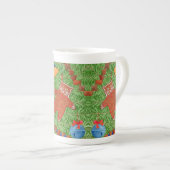 GINGERBREAD KITTY Bone China Mug (Devant droit)