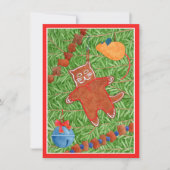 GINGERBREAD KITTY Meowy Noël 4.5x6.25 Carte II (Devant)