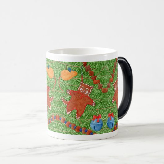 GINGERBREAD KITTY Morpher Mug (Devant droit)