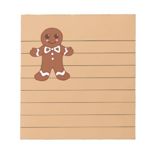 Gingerbread Koek Notitieblok 