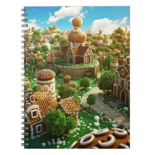 Gingerbread land notitieboek