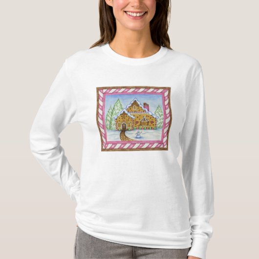 Gingerbread Lodge T-shirt (Voorkant)
