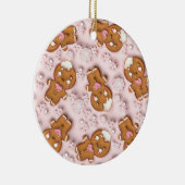 Gingerbread Love Pattern Ornament (Rechts)