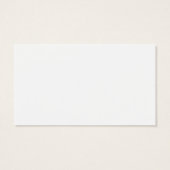 Gingerbread man Cadeau Label Visitekaartjes (Achterkant)