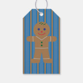 Gingerbread Man Cadeaulabel (Achterkant)