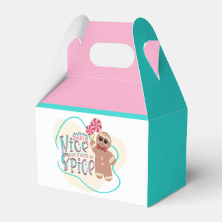 Gingerbread Man Christmas Favoriete Boxen Bedankdoosjes