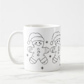 Gingerbread Man Christmas Mug – Simple Holiday Des (Gauche)