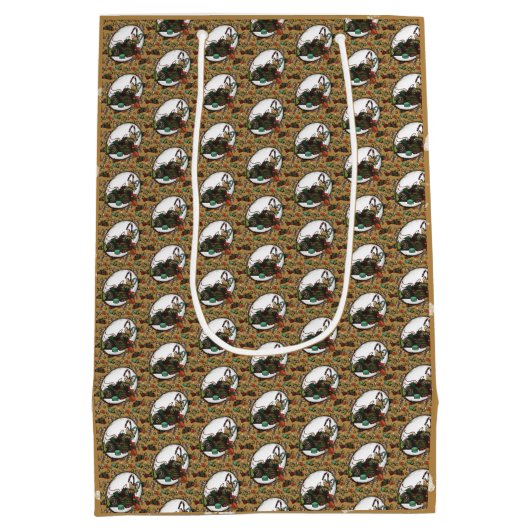 Gingerbread Man- Coco Medium Cadeauzakje (Achterkant)