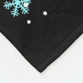 Gingerbread Man Cookie My Butt Hurts Funny Christm Fleece Deken (Hoek)