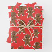 GINGERBREAD MAN GATHERPAPER SHEETS INPAKPAPIER VEL (In situ)