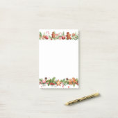 Gingerbread Man Gingerbread Treats Post-it® Notes (Op bureau)