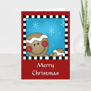 Gingerbread Man kaart