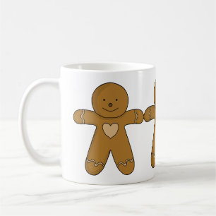 GingerBread Man-kerstkoekje Koffiemok