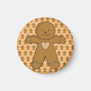 GingerBread Man-kerstkoekje Magneet