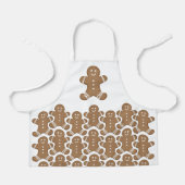 Gingerbread Man Kerstmis Vakantie Koekje Bakken Schort (Voorkant)