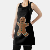 Gingerbread Man Lichaam Kostuum voor Kerstmis Schort (Insitu)