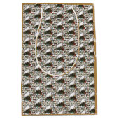 Gingerbread Man Medium Cadeauzakje (Voorkant)