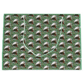 Gingerbread Man- Mint Groot Cadeauzakje (Voorkant)