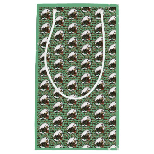 Gingerbread Man- Mint Klein Cadeauzakje (Voorkant)