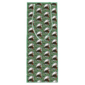 Gingerbread Man- Mint Wijn Cadeautas (Achterkant)