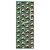 Gingerbread Man- Mint Wijn Cadeautas (Voorkant)