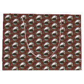 Gingerbread Man- Peppermint Groot Cadeauzakje (Achterkant)