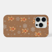 Gingerbread Man Phone Case – Cute Christmas Design (Verso Horizontal)