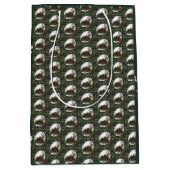 Gingerbread Man: Pine Medium Cadeauzakje (Voorkant)